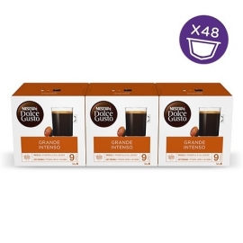 DOLCE GUSTO Capsulas Cafe Grande Intenso Pack 3x16
