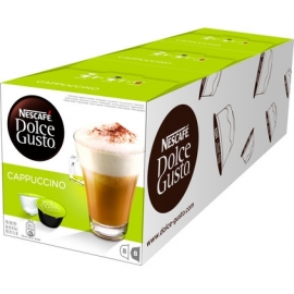 Dolce Gusto Capsulas Cafe Cappuccino Pack 3x16    Capuchino