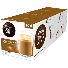 DOLCE GUSTO PACKS 3 CAFE CON LECHE