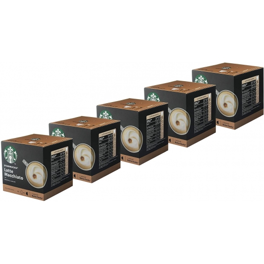 Starbucks Nescafé Dolce Gusto Latte Macchiato Pack 5 x 12 cápsulas